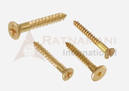 Brass Wood Screws