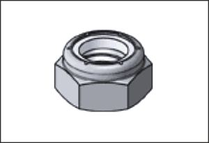 Nylon Insert Jam Lock Nut